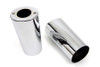 V-Twin - 24-9960 - Fork Slider Cover Chrome - Fits 1980-2013 Harley-Davidson FLT, 1949-1984 FL, 1986-2017 FLST
