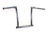V-Twin - 25-0182 - 12 inch ChiZeled Z-Bar Handlebar Chrome