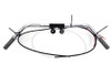 V-Twin - 25-0933 - FLH Two Piece Handlebar Assembly Kit - Fits 1958-1964 Harley-Davidson G, 1960-1965 FL