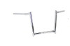 V-Twin - 25-1206 - 14 inch Chrome Z-Bar Handlebar with Indents