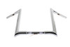 V-Twin - 25-1208 - 16 inch Chrome Z-Bar Handlebar with Indents