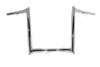 V-Twin - 25-1208 - 16 inch Chrome Z-Bar Handlebar with Indents