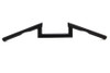 V-Twin - 25-1308 - 2-1/2 inch Mini Z Handlebar with Indents Black