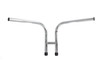 V-Twin - 25-1434 - Rabbit Ear Handlebar Chrome