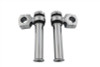 V-Twin - 25-2160 - 5-1/4 inch Offset Dog Bone Riser Set Chrome