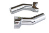 V-Twin - 25-2192 - 1 inch Pullback Riser Set Chrome