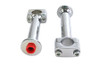V-Twin - 25-2201 - 5 inch Post Riser Set Chrome