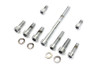 V-Twin - 2596-13 - Chrome Carburetor Allen Screw Kit
