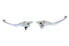 V-Twin - 26-0004 - M8 Chrome Wide Hand Lever Set