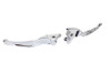 V-Twin - 26-0006 - M8 Chrome 3-Slot Hand Lever Set with Pin