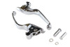 V-Twin - 26-0013 - Hand Lever Set Chrome - Fits 2018-2024 Harley-Davidson FXDRS, FXLRS, FXLRST, FXFBS, FXFB