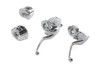 V-Twin - 26-0019 - Handlebar Control Kit Chrome