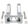 V-Twin - 26-0037 - Wyatt Gatling 6 inch Pirate Style Riser Set Chrome