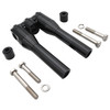 V-Twin - 26-0042 - Wyatt Gatling 8 inch Baron Style Riser Set Black