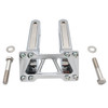 V-Twin - 26-0045 - Wyatt Gatling 8 inch Pirate Style Riser Set Chrome