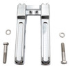 V-Twin - 26-0047 - Wyatt Gatling 8 inch Pirate Style Riser Set Chrome