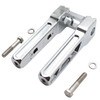 V-Twin - 26-0047 - Wyatt Gatling 8 inch Pirate Style Riser Set Chrome