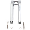 V-Twin - 26-0056 - Wyatt Gatling 10 inch Pirate Style Riser Set Chrome