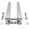 V-Twin - 26-0060 - Wyatt Gatling 10 inch Pirate Style Riser Set Chrome