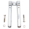 V-Twin - 26-0060 - Wyatt Gatling 10 inch Pirate Style Riser Set Chrome