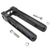 V-Twin - 26-0064 - Wyatt Gatling 12 inch Pirate Style Riser Set Black