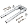 V-Twin - 26-0067 - Wyatt Gatling 12 inch Baron Style Riser Set Chrome