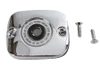 V-Twin - 26-0179 - Chrome Plated Handlebar Master Cylinder Cover - Fits 2006-2014 Harley-Davidson FLST, 2006-2017 FXD, 2005-2007 FLT, 2006-2014 FXST