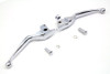 V-Twin - 26-0325 - Chrome Wide Hand Lever Set - Fits 2014-2016 Harley-Davidson FLT