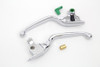 V-Twin - 26-0327 - Handlebar Control Levers Chrome - Fits 2015-2017 Harley-Davidson FLST, FXST