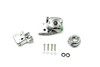 V-Twin - 26-0746 - Chrome Handlebar Control Cover Kit - Fits 2008-2017 Harley-Davidson FXD, 2008-2014 FLST, FXST