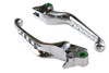 V-Twin - 26-0788 - Chrome Drilled Hand Lever Set - Fits 1996-2007 Harley-Davidson FXST, FLT, FLST, 1996-2003 XL, 1996-2007 FXD