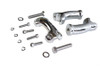 V-Twin - 26-0941 - Chrome 4-3/4 inch Riser Set - Fits 1997-2006 Harley-Davidson FXST