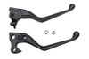 V-Twin - 26-0955 - Wide Hand Lever Kit Black - Fits 2014-2022 Harley-Davidson XL
