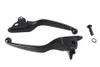 V-Twin - 26-0981 - Black Smooth Contour Hand Lever Set - Fits 2008-2013 Harley-Davidson FLT