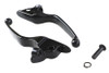 V-Twin - 26-0981 - Black Smooth Contour Hand Lever Set
