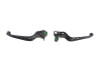 V-Twin - 26-0984 - Black Drilled Hand Lever Set