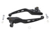 V-Twin - 26-1019 - 3 Slot Hand Lever Set Black - Fits 2021-2023 Harley-Davidson FLTRT, FLHR, FLTR, FLHX, FLHT, FLRT, FLHTCUTG