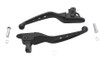 V-Twin - 26-1020 - 4 Hole Hand Lever Set Black - Fits 2021-2023 Harley-Davidson FLTRT, FLHR, FLTR, FLHX, FLHT, FLRT, FLHTCUTG