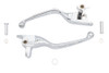 V-Twin - 26-1022 - 3 Slot Hand Lever Set Chrome