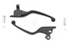 V-Twin - 26-1026 - Wide Blade Hand Lever Set Black - Fits 2021-2023 Harley-Davidson FLTRT, FLHR, FLTR, FLHX, FLHT, FLRT, FLHTCUTG