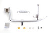 V-Twin - 27-0015 - Chrome Kickstand Assembly - Fits 2007-2017 Harley-Davidson FXST