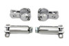 V-Twin - 27-0034 - Chrome Footpeg Mount Kit
