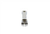 V-Twin - 27-0055 - Chrome Right Side Footpeg Mount Support