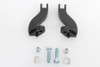 V-Twin - 27-0361 - Footpeg Mount Bracket Set Passenger Black