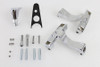 V-Twin - 27-0382 - Chrome Passenger Footboard Mount Kit