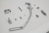 V-Twin - 27-0404 - Chrome Kickstand Kit - Fits 2009-2017 Harley-Davidson FXDWG, 2006-2017 FXD
