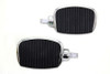 V-Twin - 27-0482 - Chrome Mini Driver Footboard Set