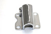 V-Twin - 27-0507 - Chrome Kickstand Mount Bracket - Fits 1938-1947 Harley-Davidson UL, 1971-1984 FX, 1936-1940 EL, 1941-1984 FL