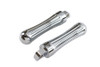 V-Twin - 27-0603 - Chrome Billet Batique Style Footpeg Set