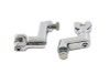 V-Twin - 27-0617 - Offset Footpeg Mount Kit Chrome